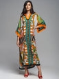 Thin African Dresses for Women Nigeria Turkey Vetement Femme Dashiki Africa Dress Clothes Dashiki Ankara Dresses Ladies Cover Up