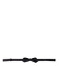 Dolce & Gabbana Black Silk Adjustable Neck Men Bow Tie