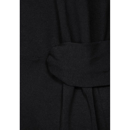 Street One Black Cotton Midi