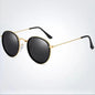 Premium Pilot Polarized Sunglasses – Unisex Metal Round Frame for Driving & Everyday Style